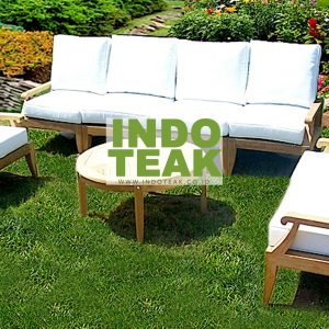 Teak Deep Seating Sofa Outdoor Furniture