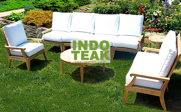 Teak Deep Seating Sofa Outdoor Furniture