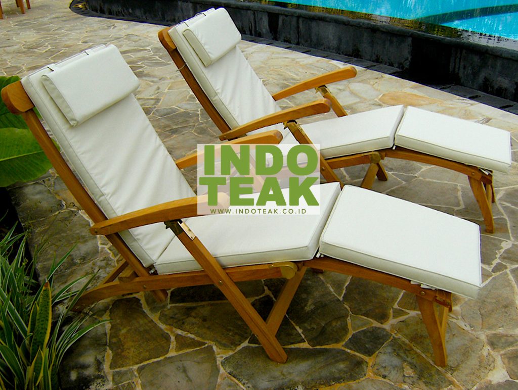 Wooden Furniture Suppliers Premium Teak Steamer Chairs And Cushions