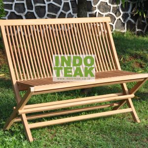 Teak Folding Benches Garden Furniture