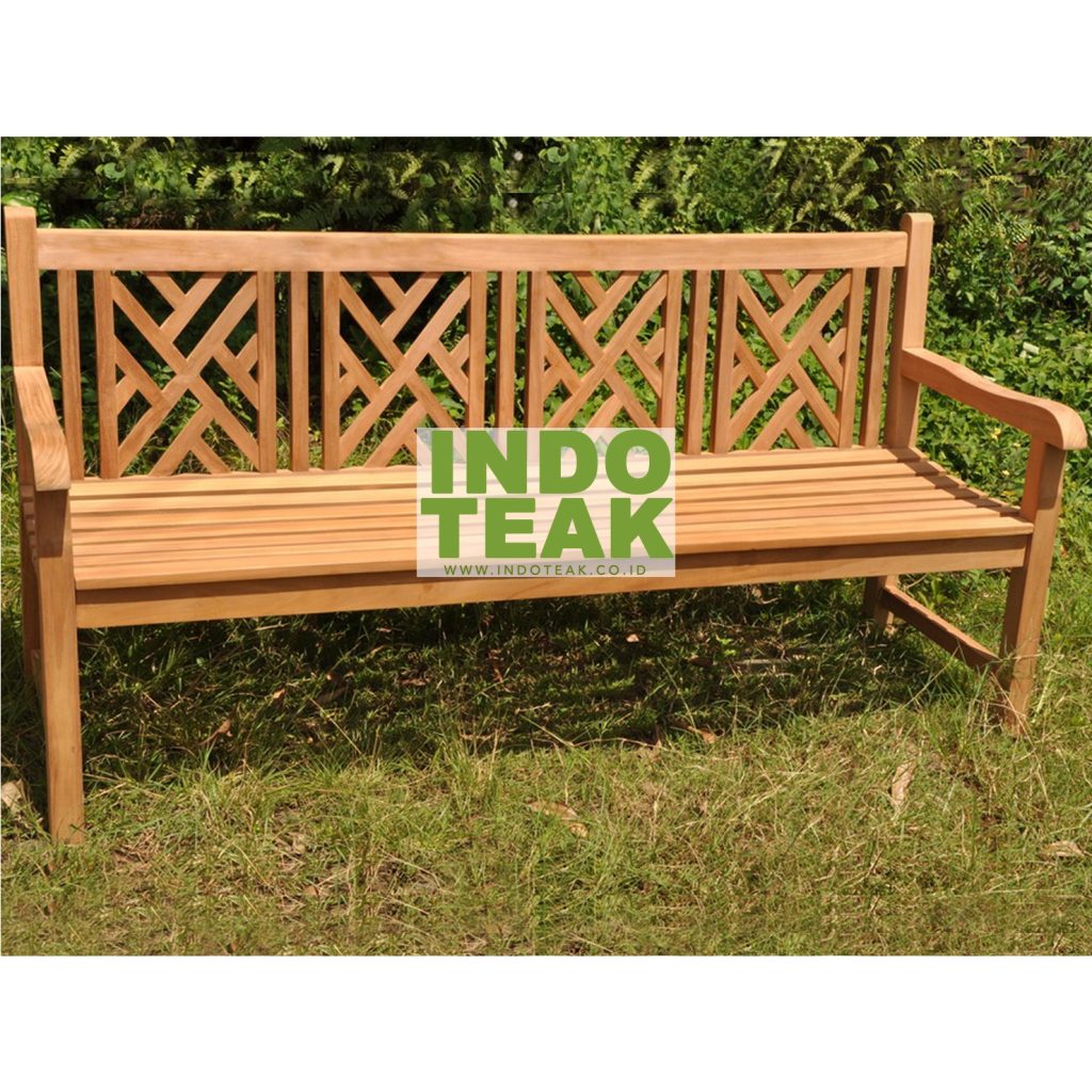 Outdoor Furniture Suppliers Teak Outdoor Bench Crossback 4 Seater