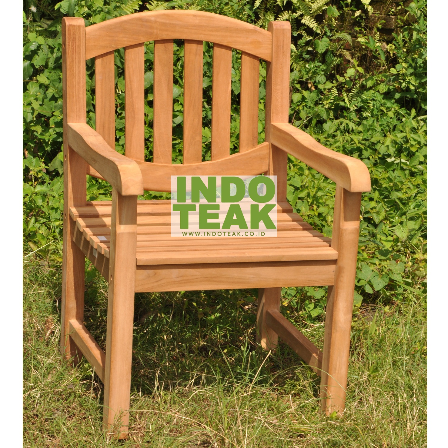 Teak Patio Lion Arm Chair Premium Quality At Wholesale Price - Image 2
