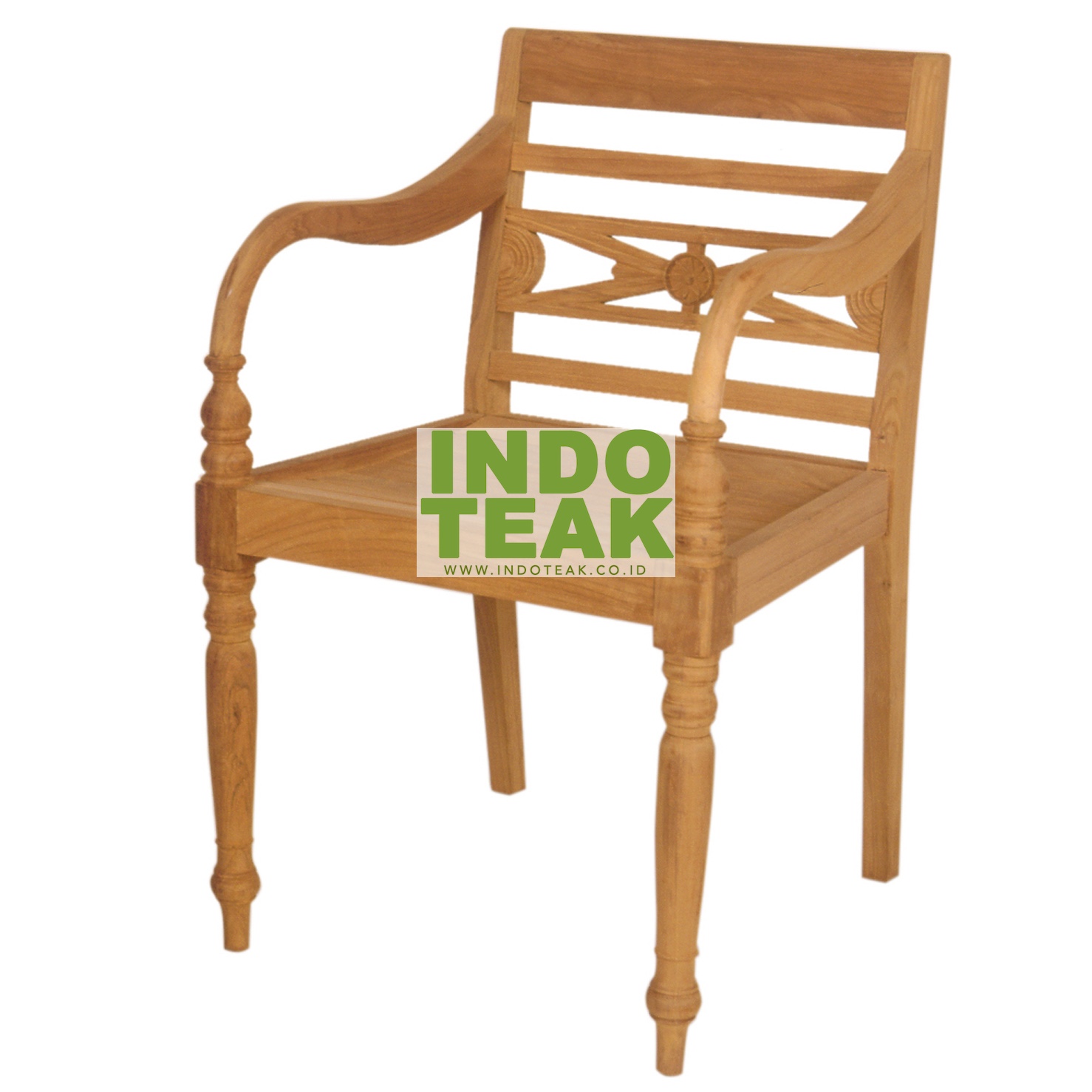 Wooden Teak Garden Furniture Classic Chair  Premium Quality And Traditional Design
