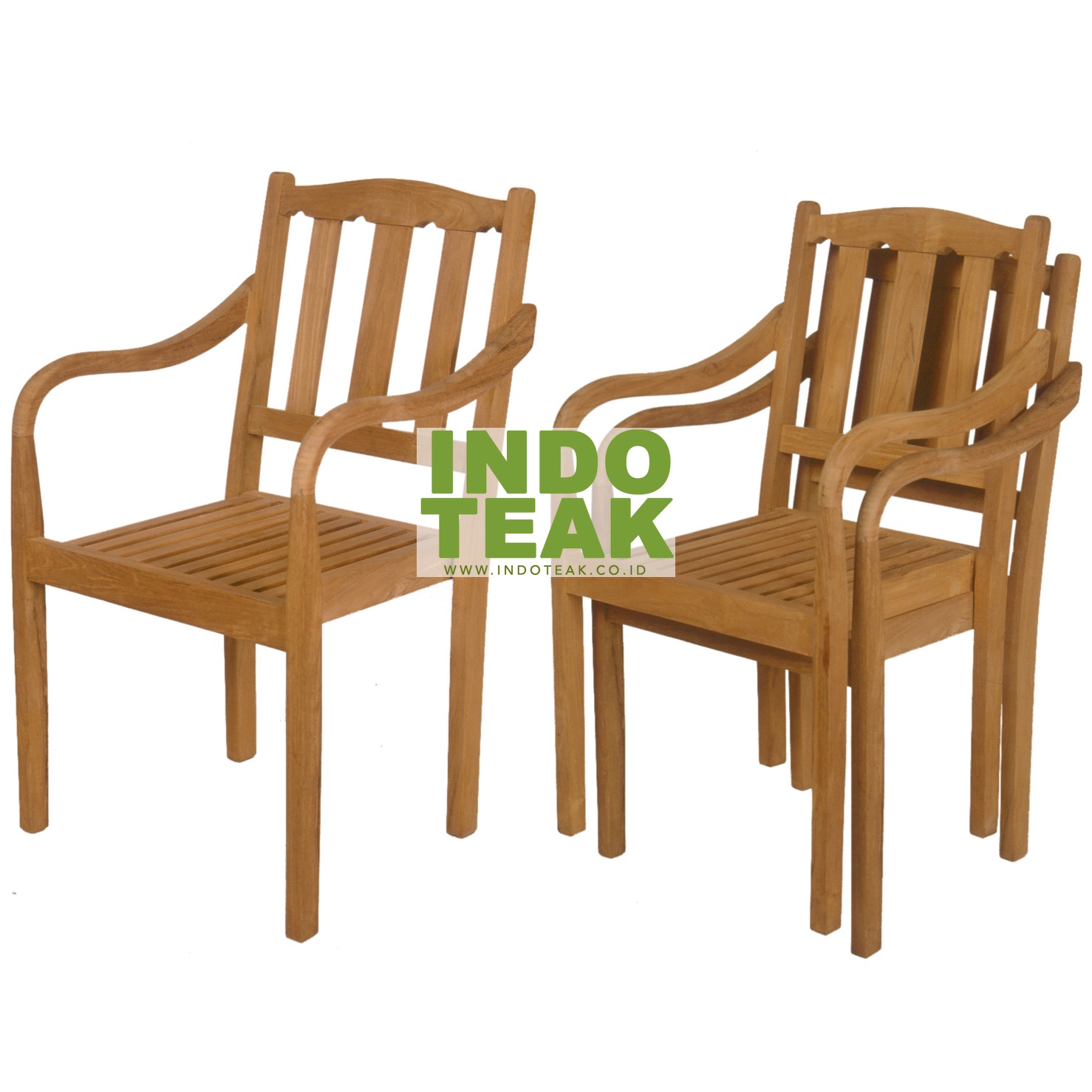 Teak Outdoor Stacking Chair Furniture Manufacturer