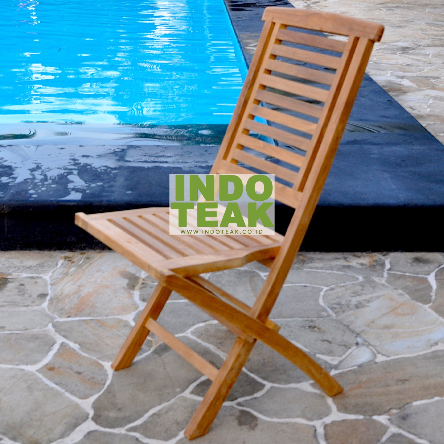 Premium Solid Teak Folding Chair Wholesale | Indoteak Indonesia
