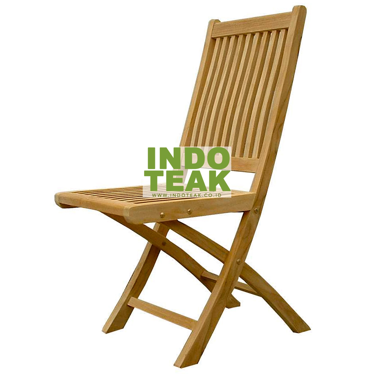 Teak Patio Detroit Chair - Premium Solid Teak Folding Dining Chair - Outdoor Furniture Indonesia - Image 7